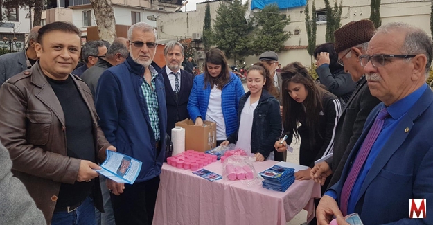 Vatandaşlara, kalın bağırsak kanseri anlatıldı