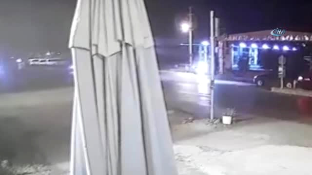 17 Yaşındaki Gencin Hayatını Kaybettiği Kaza Kamerada