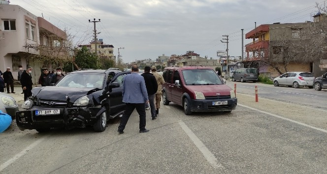 Samandağ'da trafik kazası