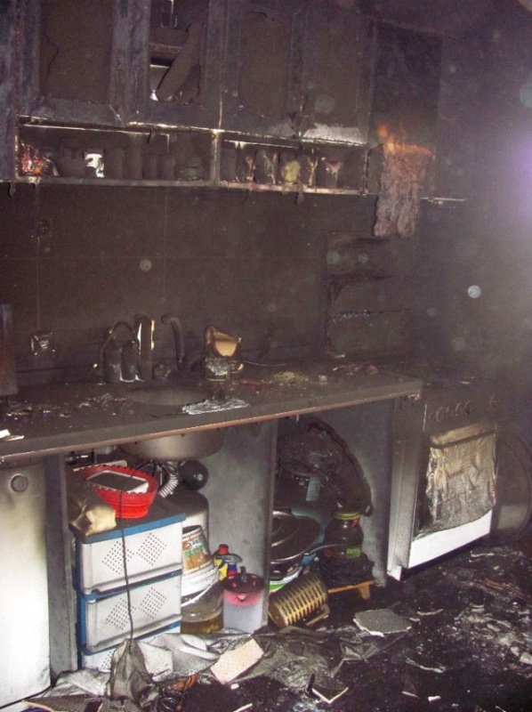 6 Çocuk Annesi Kadının Evinde Çıkan Yangın Korkuttu.
