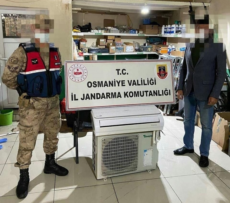 Klima hırsızı JASAT’tan kaçamadı