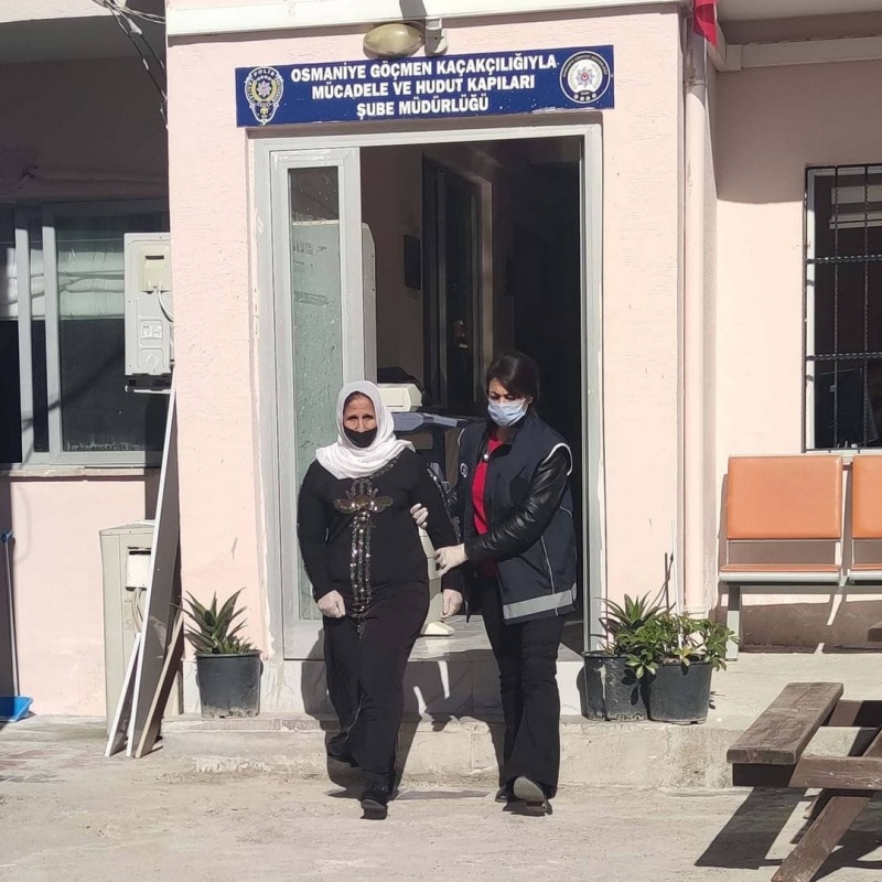 Bulaşıcı hastalık taşıyan Suriyeli kadın yakalandı