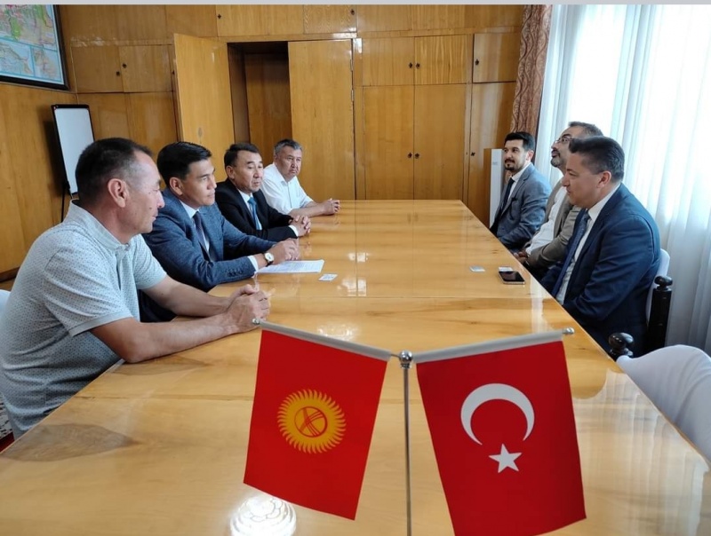 OKÜ Rektörü Uzun'dan Kırgız Ziyareti 