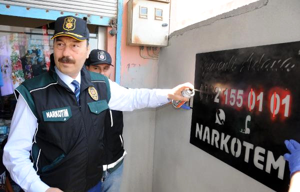 Adana'da Uyuşturucuya Karşı 'Whatsapp' İhbar Hattı