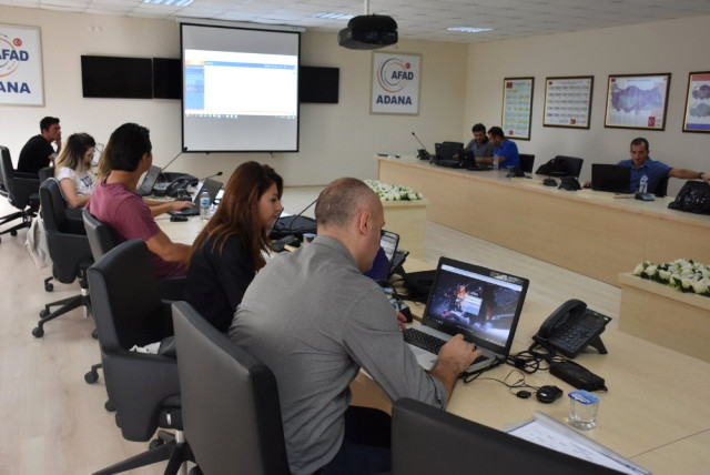 Afad Personellerine Eğitim Verildi