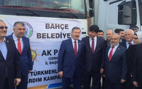 Ak Parti'nin yardım TIR'ları Suriyeli Türkmenler için yola çıktı