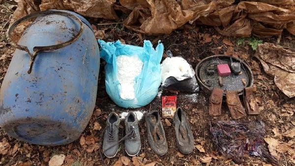 Amanoslarda PKK Patlayıcısı ve Malzemeler Bulundu