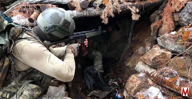 PKK'ya ait erzak deposu bulundu! 