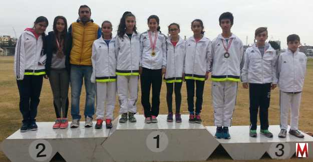 Atletizm Sporcuları derecelerle döndüler