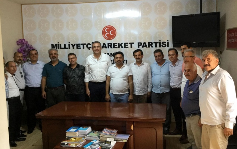 OTSO YÖNETİMİNDEN MHP'li Başkana ziyaret