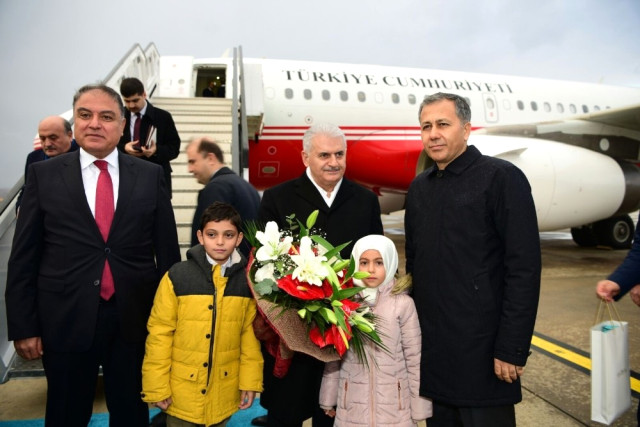 Başbakan Binali Yıldırım Gaziantep'te.