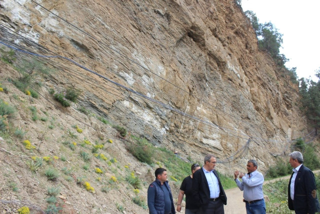 Başkan Karaçoban Çalışmaları Yerinde İnceledi