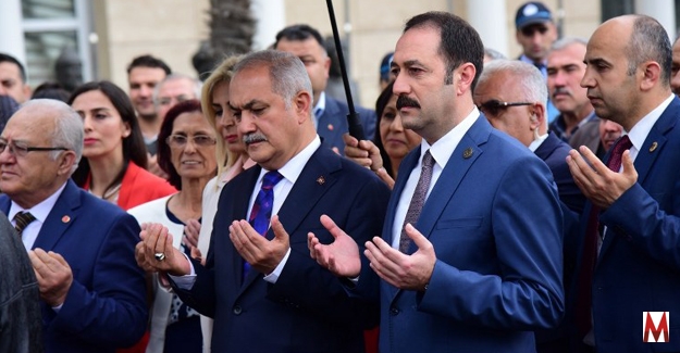 Başkan Kara, görevine dualarla başladı