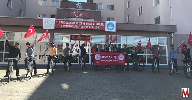 Bisiklet kulübü, Şehitler anısına pedal çevirdi 