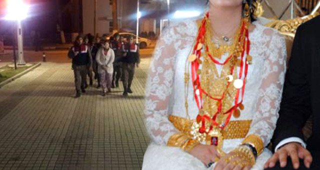 Düğün Gecesi Altınlarla Ortadan Kaybolan Suriyeli Sahte Gelini, Kameralar Yakalattı.