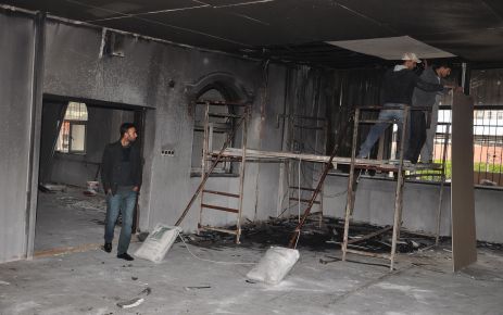 Fidanlık Cami 3 ayda 3'üncü kez yandı