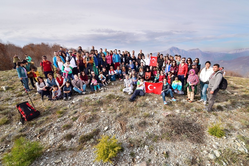 Fotoğraf sanatçıları Dumanlı yaylasında  