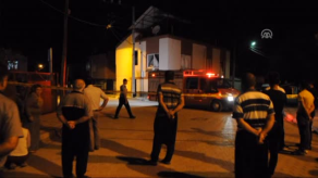 Gaz Sıkışması Sonucu Patlama meydana geldi ..