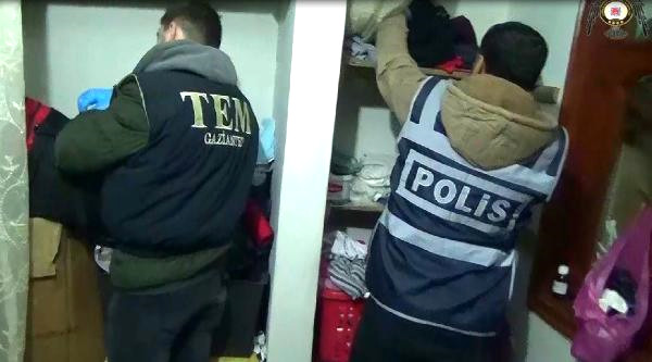 Gaziantep'te 2 PKK'lı Terörist Tutuklandı 
