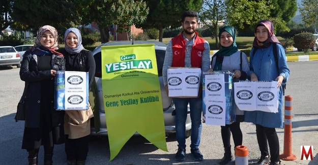 Genç Kızılay kulübü üyelerinden etkinlik