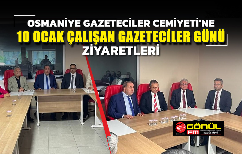 OGC’ye 10 Ocak Çalışan Gazeteciler Günü ziyaretleri