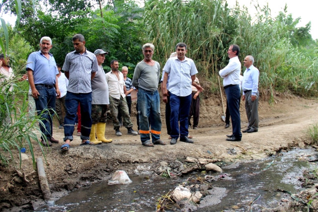  Hatay'da Vatandaşların Dereye Akan Kanalizasyon Lağım Suyu Tepkisi