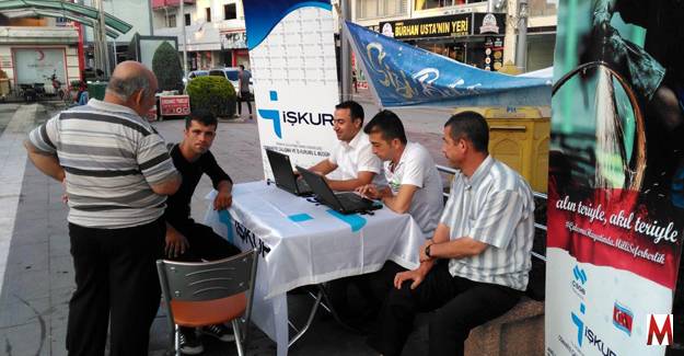 İftar çadırlarında İŞKUR tanıtım standı