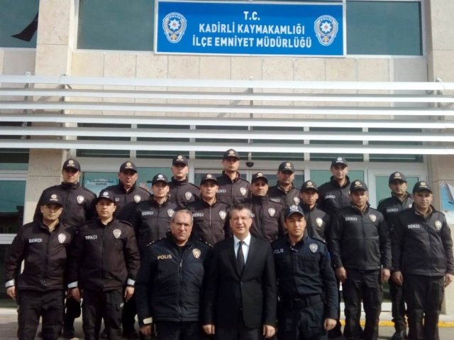 Kadirli'de 15 Emniyet Bekçisi Göreve Başladı
