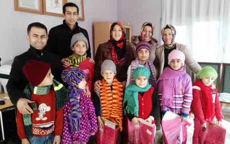 Kalkınma Derneği, öğrencilerin yüzünü güldürdü