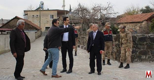 Kaymakam Yıldırım Köy ziyaretlerinde