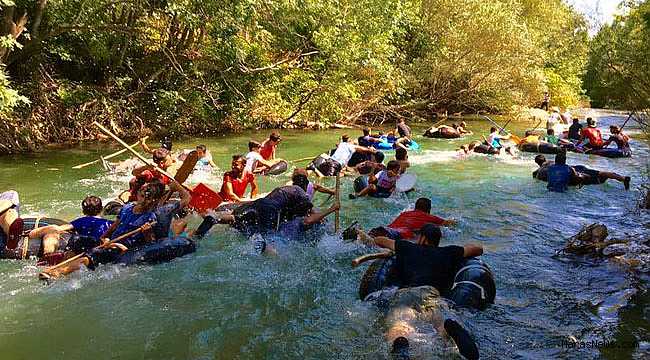  Lastikli Rafting Yarışması