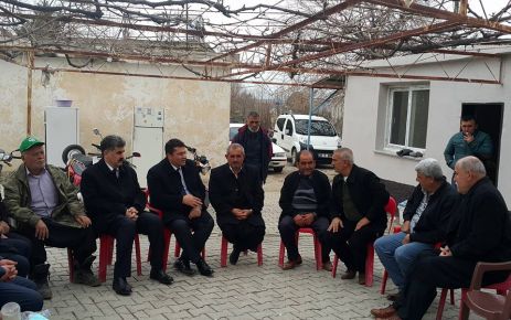 MHP'li Ersoy, İlçe ve köy ziyaretlerinde bulundu