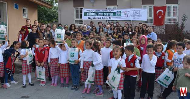 OKÜ Öğrencileri, Köy okuluna destek verdi  