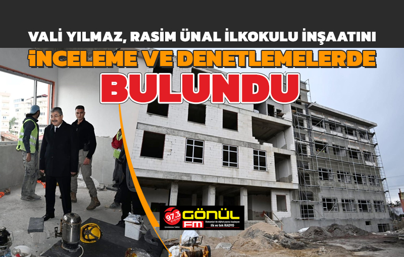 Vali Dr. Erdinç Yılmaz, Kadirli İlçemizde Yapımı Devam Eden Rasim Ünal İlkokulu İnşaatı İnceleme ve Denetlemelerde Bulundu