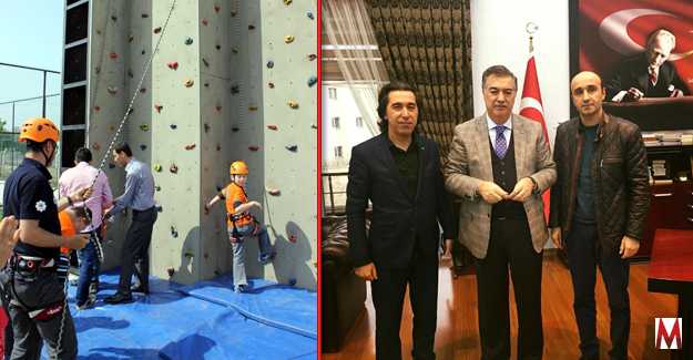 Olimpik tırmanma duvarı yapımı için destek istendi