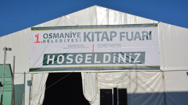 Osmaniye Belediyesi 1.Kitap Fuarı Hazırlıkları Devam Ediyor