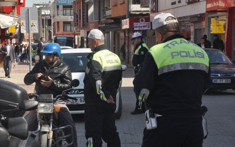 Osmaniye'de 485 araca trafik cezası kesildi
