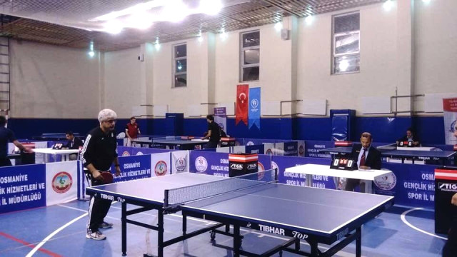 Osmaniye'de Masa Tenisi Turnuvası!