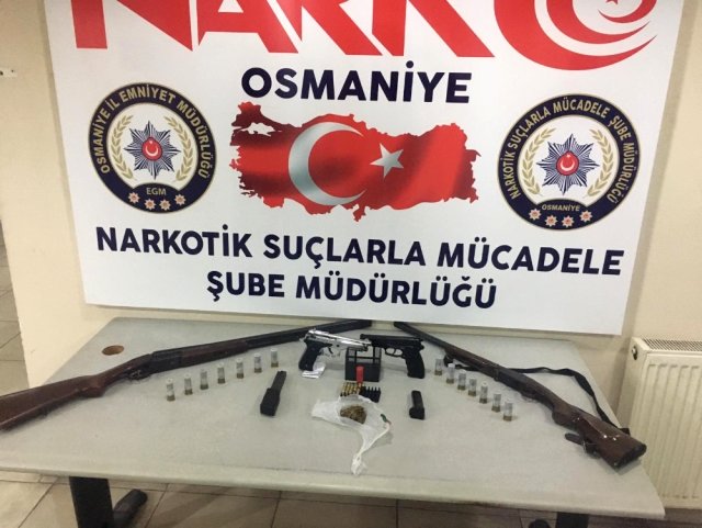 OSMANİYE'DE HIZ KESMEDEN UYUŞTURUCU OPERASYONLARI DEVAM EDİYOR