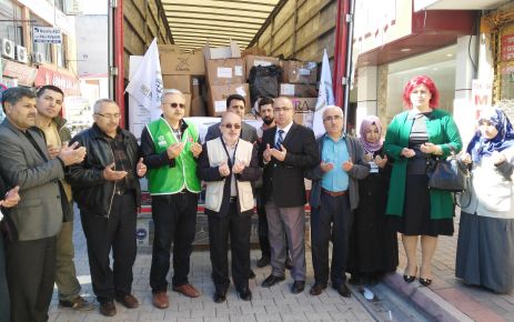 Osmaniye’den Bayırbucak Türkmenlerine 4. yardım TIR’ı gönderildi