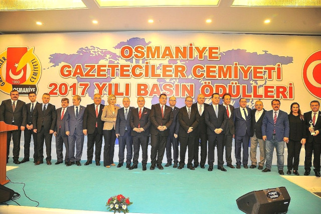 Osmaniye Gazeteciler Cemiyeti Basın Ödülleri Sahiplerini Buldu