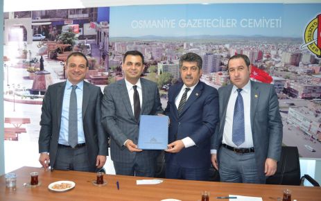 Osmaniye İletişimciler Derneği ile DOĞAKA protokol imzaladı