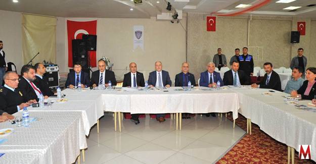 Osmaniye’de “”Güvenlik” konulu toplandı