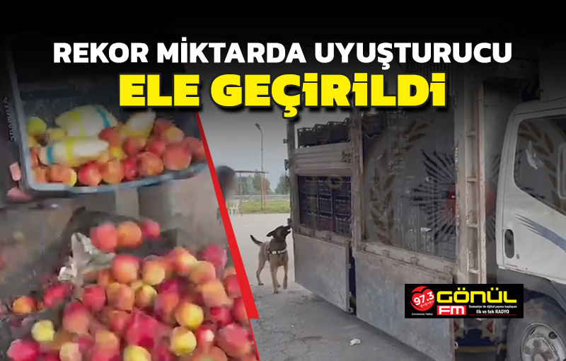 Rekor miktarda uyuşturucu ele geçirildi