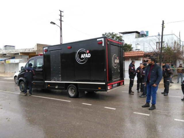 Reyhanlı'da Boş Pazar Yerine Roket Düştü.