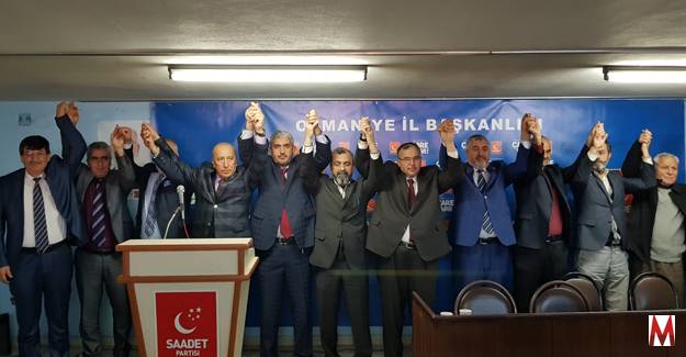 Saadet Partisinin Adayı Ömer Yağmur oldu    