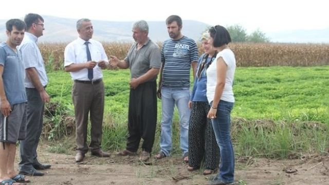 Sağlam'dan Kadın Çiftçilere Ziyaret