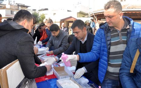  Şehitler için mevlit okutuldu