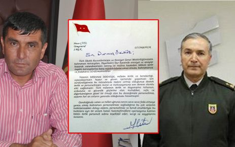 Tümgeneral Çitil'den Annelere teşekkür mektubu