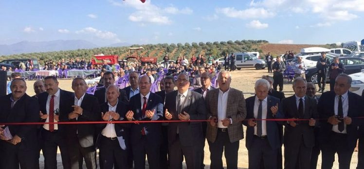 AK Partili Milletvekilleri, zeytin yağ fabrikasının açılışını yaptı!